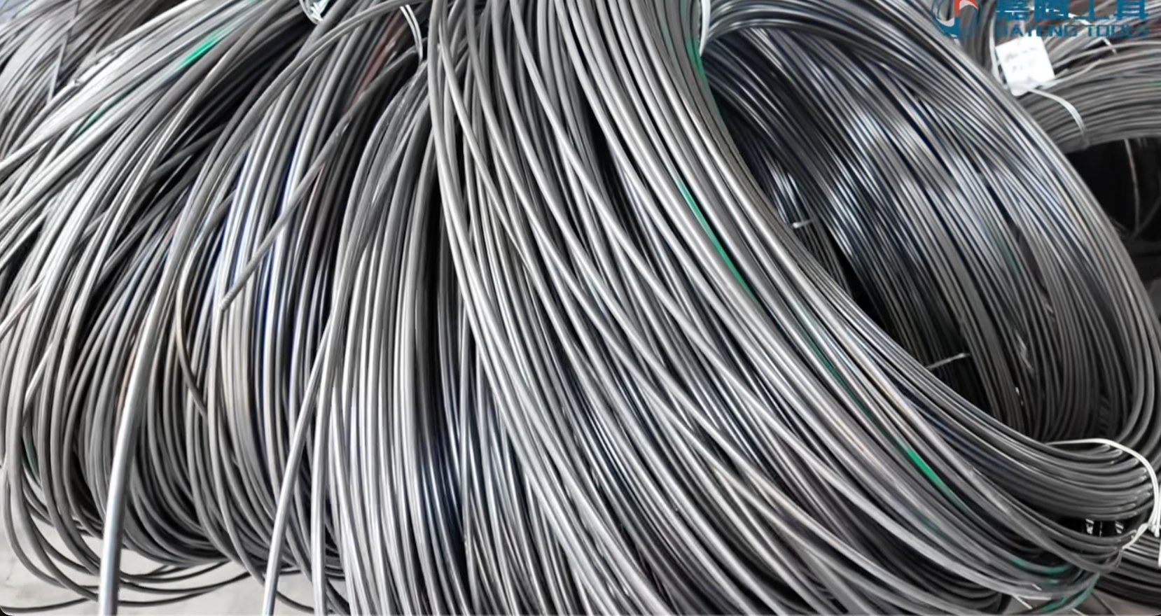 High-speed steel wire rod coils at Jiateng Tools
