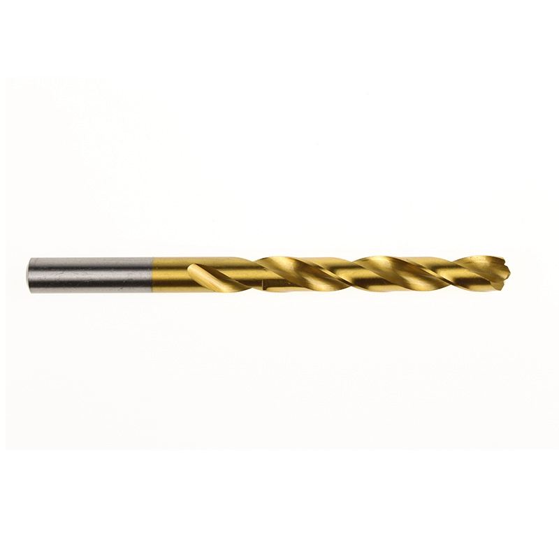 Fully Ground, Titanium Coated HSS Twist Drill
