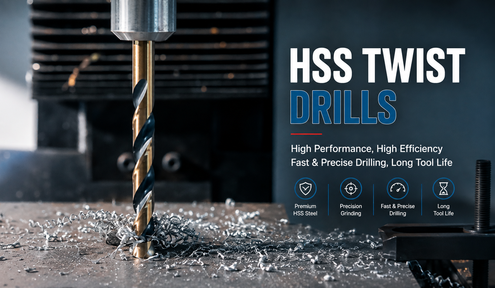 HSS Twist Drills machining demonstration by Jiateng Tools